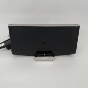 Sony RDP-XF300IPN Speaker Dock iPhone iPod FM Radio Bluetooth No Remote (Tested)